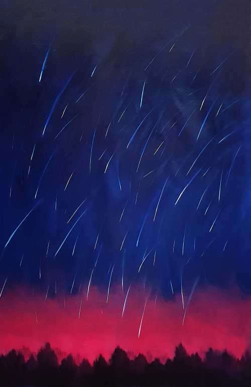 ArtChart | Meteor Shower by Shahrzad Jahan