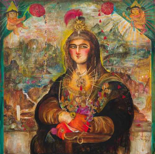 آرتچارت | زنی با عطر مورد علاقه‌اش از ایلگار رحیمی