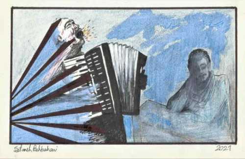 آرتچارت | بدون عنوان از مجموعه‌ی "برای نشنیده شدن" از ستاره بهبهانی