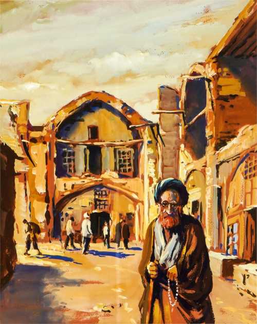 ArtChart | Persian Street Scene by Der Kiureghian Sombat