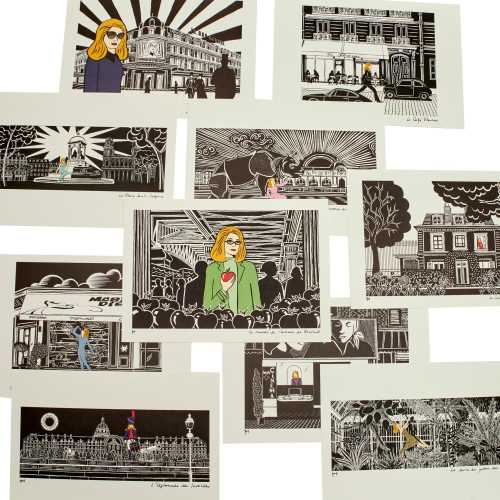 آرتچارت | پورتفولیو «کاترین دنوو» از مرجانه ساتراپی