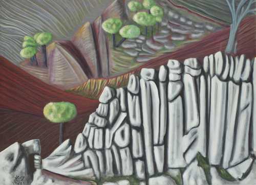 ArtChart | The Rocks of Meyrouba by Aref El Rayess