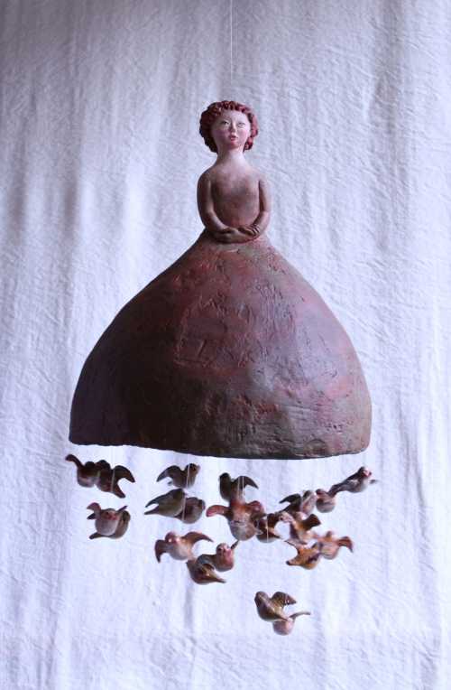 آرتچارت | گل و پرنده از بهارک قره‌باغی