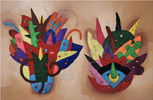 ArtChart | Sewn Imagery 19 by Soha Ghasemi