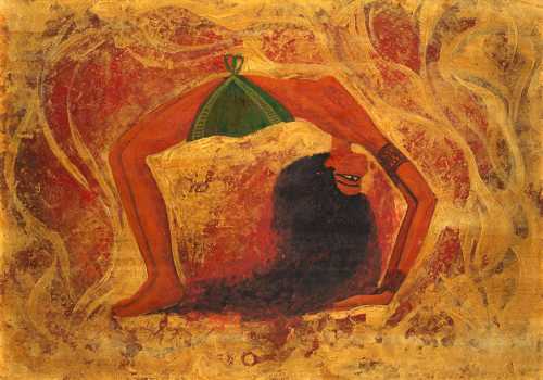 ArtChart | Ancient Egyptian Goddess Nut by Hamed Nada