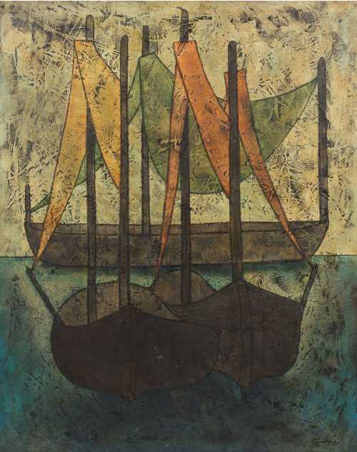 ArtChart | The Boats by Louay Kayyali