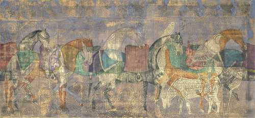ArtChart | Riderless Horses by Mohammad Hadi Fadavi