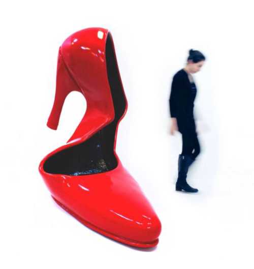 ArtChart | Red Shoes by Nastaran Safaei