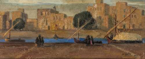 ArtChart | Vue de Mansoura by Mahmoud Said