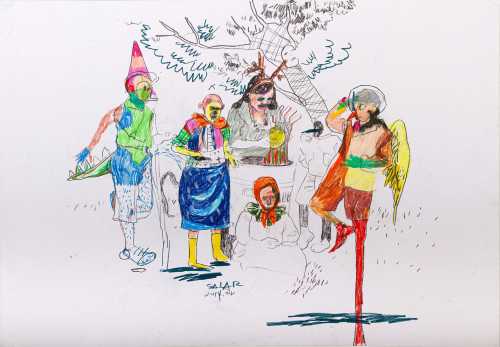 آرتچارت | بدون عنوان از مائده سالار