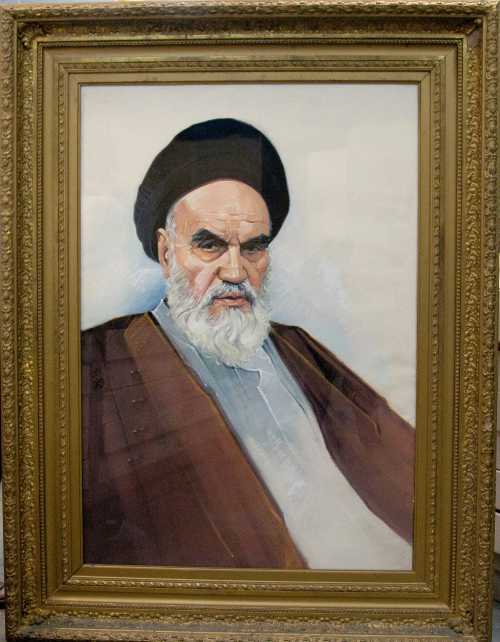 ArtChart | Picture of Imam Khomeini by Jamaloddin Khorraminezhad