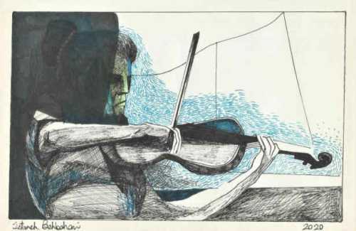 آرتچارت | بدون عنوان از مجموعه‌ی "برای نشنیده شدن" از ستاره بهبهانی