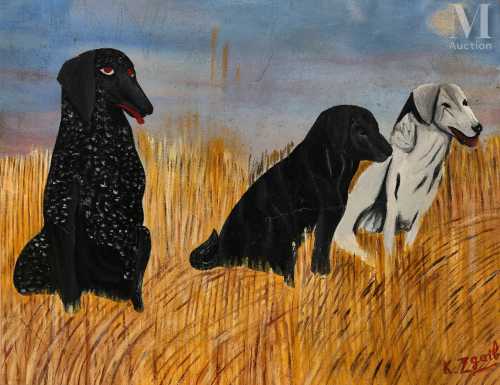 ArtChart | The Dogs by Khalil Zghaib