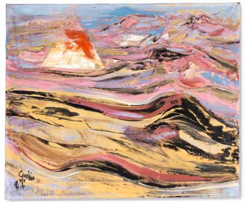 ArtChart | Untitled (from the Desert Series) by Gazbia Sirry created on 1977 ArtChart | Untitled (from the Desert Series) by Gazbia Sirry