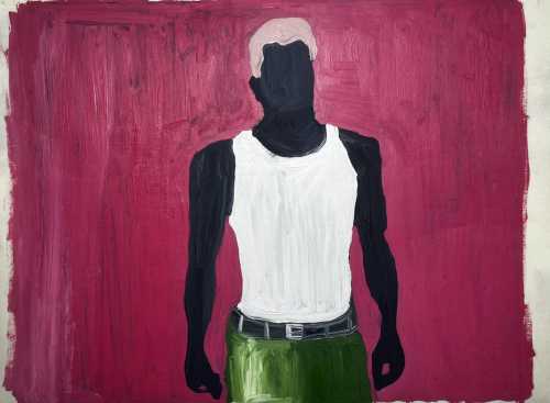 آرتچارت | روحی با زیرپیراهنی سفید از الیاس قاضی