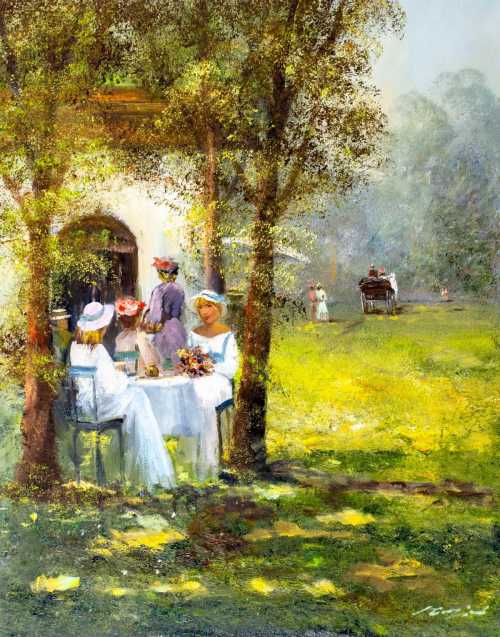 ArtChart | Outdoor Scene by Majid Rahnavardkar