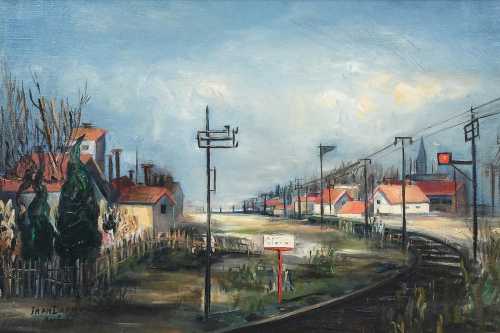 ArtChart | Railway Outside Village by Iran Darroudi