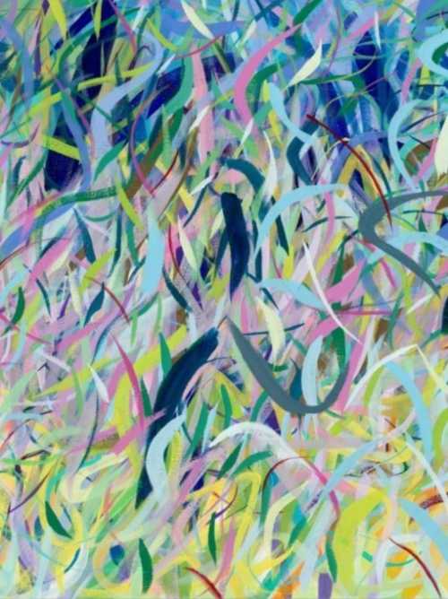 ArtChart | River Rapids by Samia Halaby