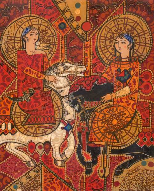 آرتچارت | بدون عنوان از صادق تبریزی