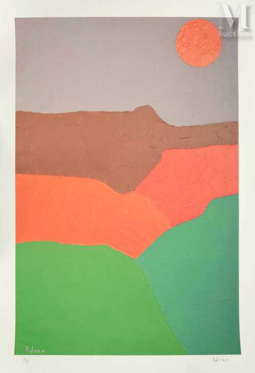 ArtChart | Untitled by Etel Adnan