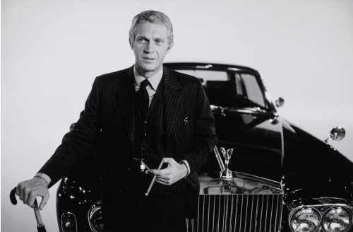 ArtChart | Steve McQueen (on the set of The Thomas Crown Affair) by Shahrokh Hatami