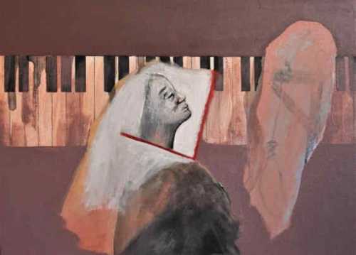 آرتچارت | "بدون عنوان از مجموعه‌ی "برای نشنیده شدن از ستاره بهبهانی