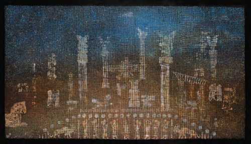 ArtChart | Persepolis on Fire by Mahmoud Zenderoudi