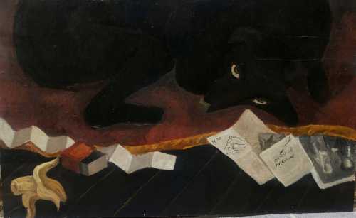 آرتچارت | بعد از ظهر سگی از گلسا عاقب