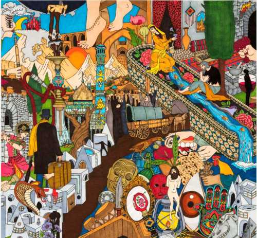 آرتچارت | بوف کور از عرفان مجیب