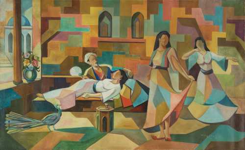 ArtChart | Coffee House by Hafidh al-Droubi