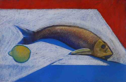 ArtChart | Fish From The “STILL LIFE" Series by Parvaneh Etemadi