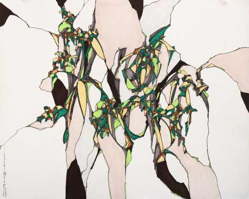 آرتچارت | بدون‌عنوان از مجموعه بافته از پانته‌آ سیروس