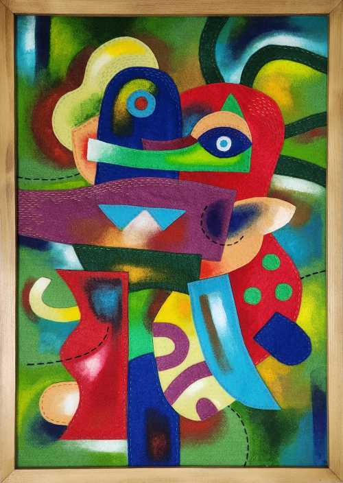 ArtChart | Sewn Imagery 02 by Soha Ghasemi