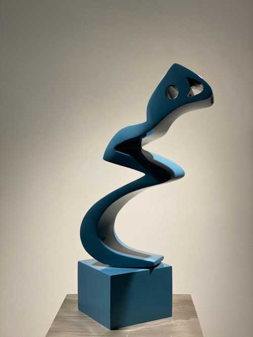 ArtChart | Blue Heech by Parviz Tanavoli