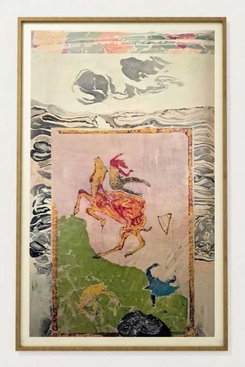 آرتچارت | «پای سوم» شماره ۳ (با الهام از داستان بهرام پنجم و آزاده از شاهنامه فردوسی) از شهریار حاتمی