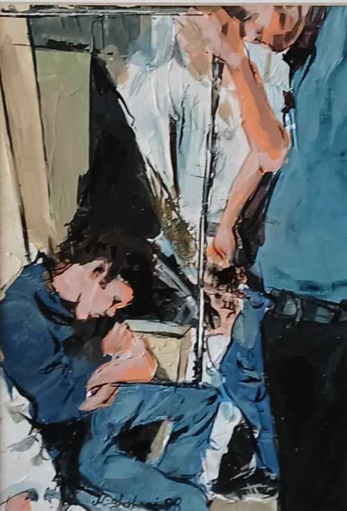 ArtChart | From the Subway Series by Mostafa Ghorbani