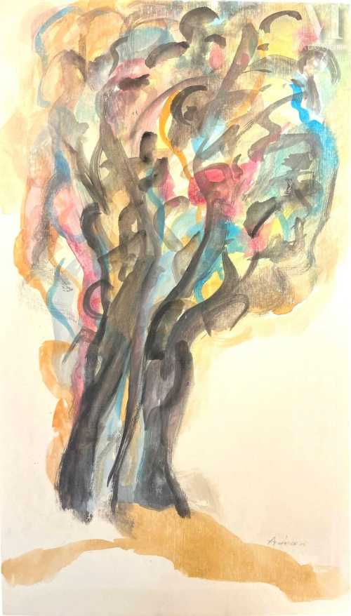 ArtChart | Tree by Etel Adnan