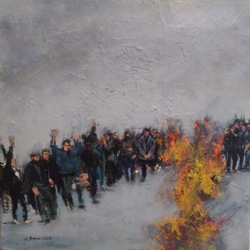 ArtChart | Fire in the Reeds by Mostafa Ghorbani