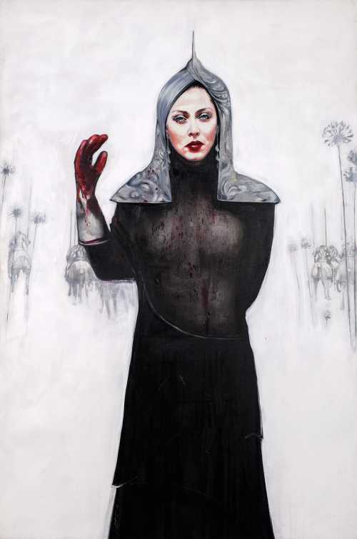 ArtChart | Joan of Arc by Afshin Pirhashemi in Painting created on 2011 ArtChart | Joan of Arc by Afshin Pirhashemi