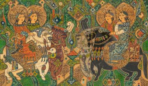 آرتچارت | بدون عنوان از صادق تبریزی