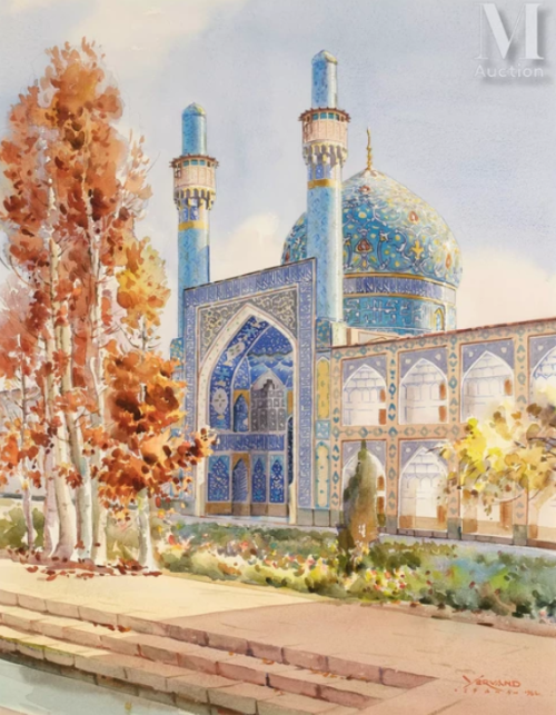 ArtChart | Shah Mosque, Isfahan by Yervand Nehapetian