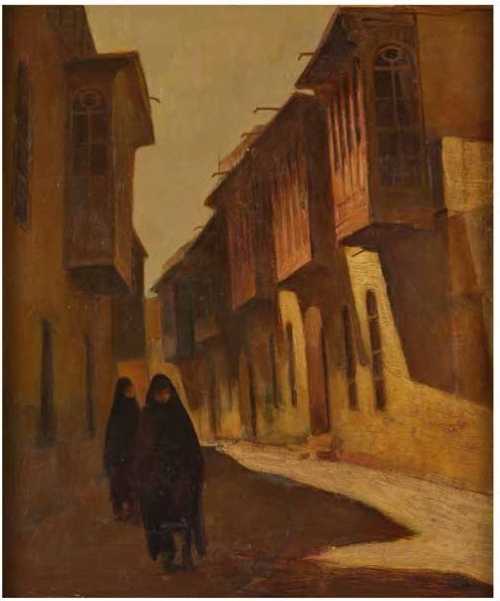 ArtChart | Street with Women by Faegh Hassan