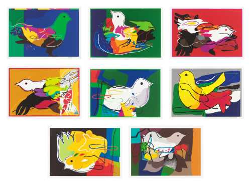 آرتچارت | پرتره یک پرنده‌ی ناموجود از ضیا العزاوی