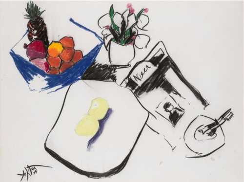 ArtChart | UNTITLED (STILL LIFE) by Manouchehr Yektai
