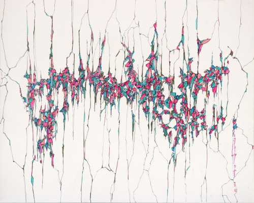 آرتچارت | بدون‌عنوان از مجموعه بافته از پانته‌آ سیروس