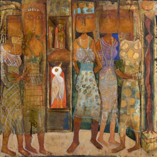 ArtChart | Group of Girls by Omar El-Nagdi
