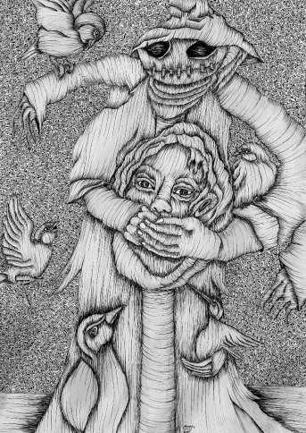 آرتچارت | خوف, گنگ از مانیا جلالی فراهانی