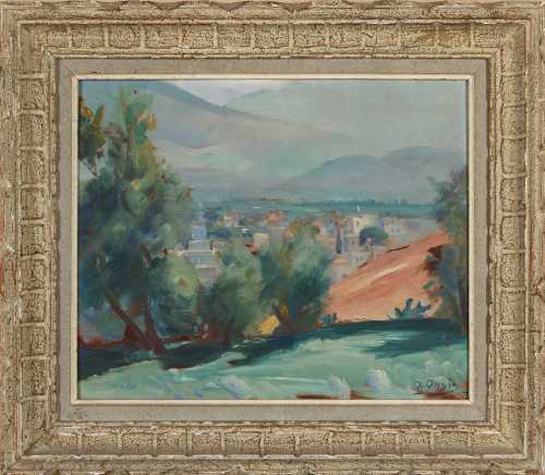 ArtChart | Vu de la maison du peintre Omar Onsi Tallet el Khayat l by Omar Onsi
