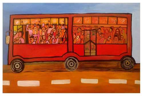 ArtChart | Brt Bus series by Hani Najm