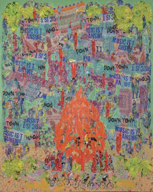 ArtChart | Passage of Siavosh Through Fire by Aneh Mohammad Tatari